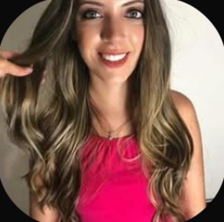 Cabelo com iluminado